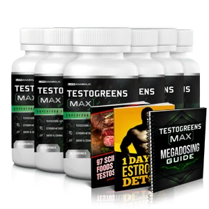 TestoGreens Max 6 Bottle 180-Day Supply Best Value